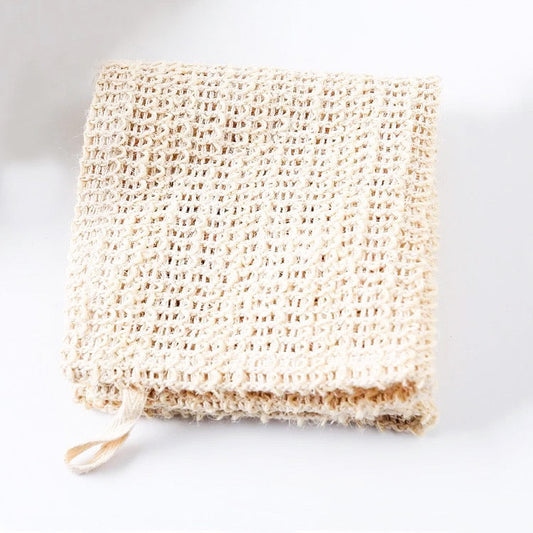 Natural Sisal Washcloth - Organic Zero Waste Plastic Free Exfoliate