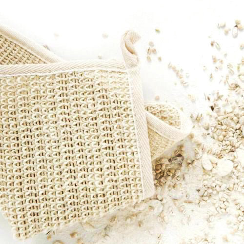 Natural Sisal Washcloth - Organic Zero Waste Plastic Free Exfoliate