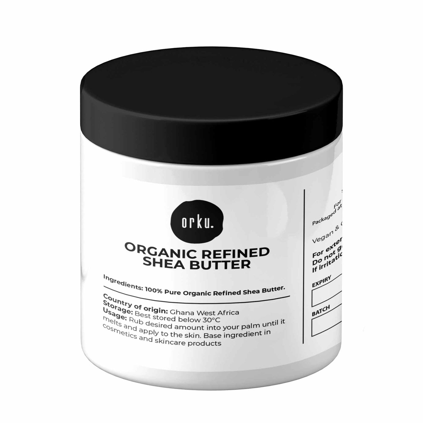 Refined Shea Butter Organic African Karite