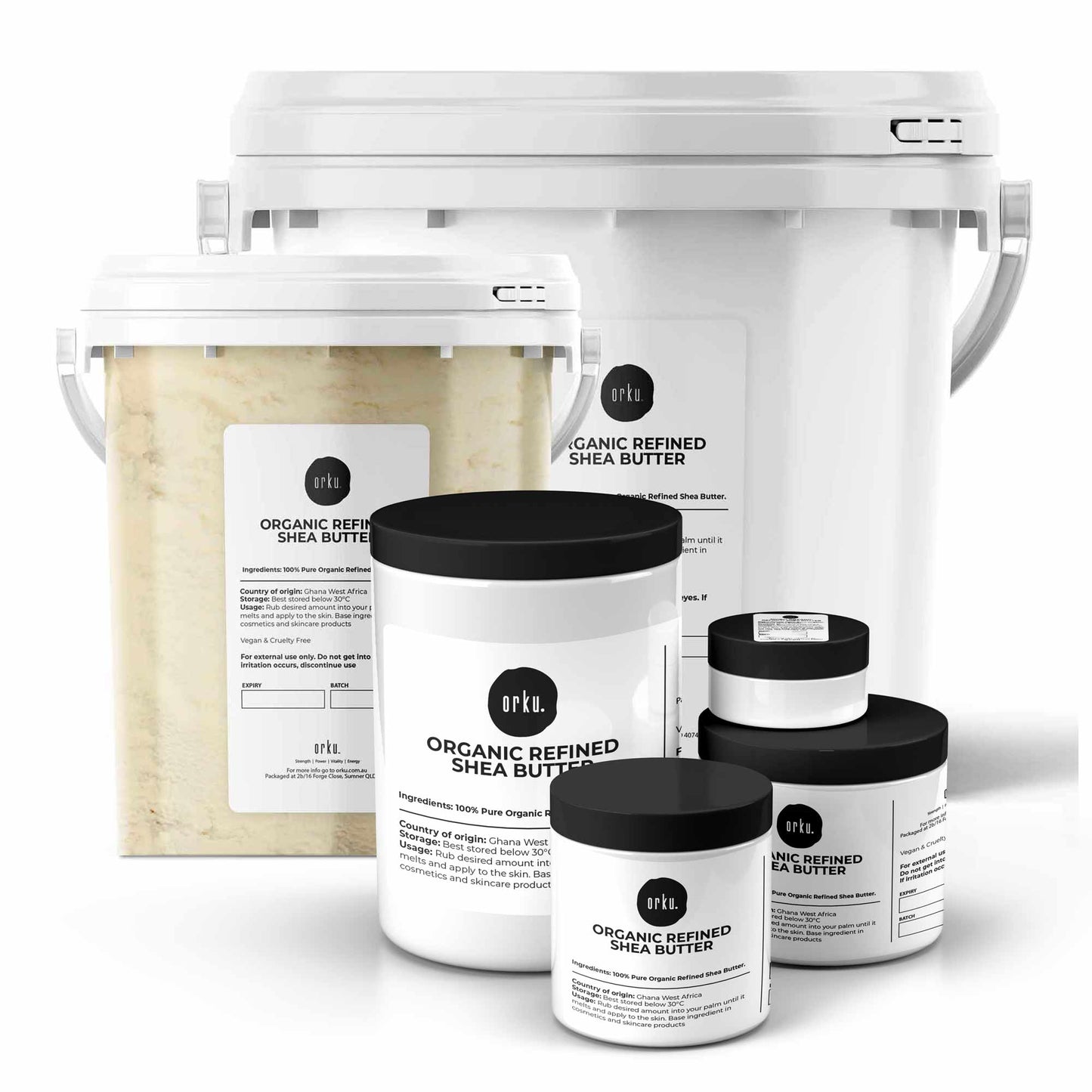 Refined Shea Butter Organic African Karite